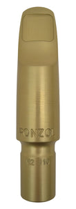 Ponzol M2 Gold Aluminum Tenor Saxophone Mouthpiece - Ponzol Mouthpieces