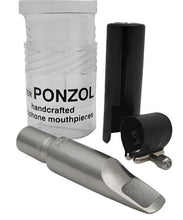 Load image into Gallery viewer, Ponzol M2 Plus Stainless Steel Tenor Saxophone Mouthpiece - Ponzol Mouthpieces