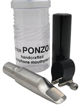 Load image into Gallery viewer, Ponzol M2 Stainless Steel Tenor Saxophone Mouthpiece - Ponzol Mouthpieces