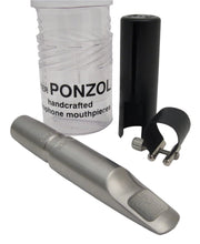 Load image into Gallery viewer, Ponzol Stainless Steel Baritone Saxophone Mouthpiece - Ponzol Mouthpieces