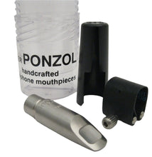 Load image into Gallery viewer, Ponzol Stainless Steel Soprano Saxophone Mouthpiece - Ponzol Mouthpieces